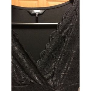 Daisy Fuentes Size L Formal Mini Dress